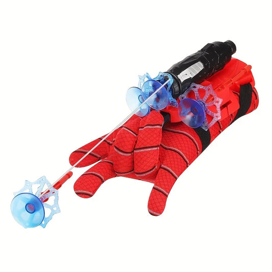 1Pc Children'S Toy Spider Web Launcher Spider Web Shooting Glove Set Creative Toys Suitable Children'S Birthday Christmas Gifts