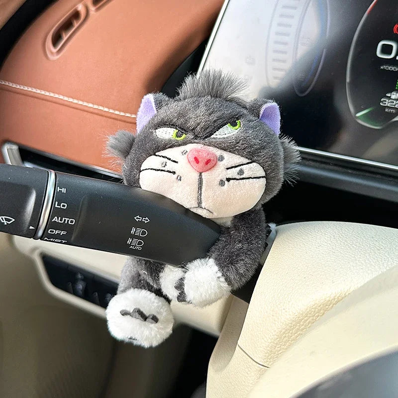 Cute Pig Plush Doll Creative Gift Car Windshield Wiper Decorations Home Decoration Kawaii Accessories Home Desk Ornament