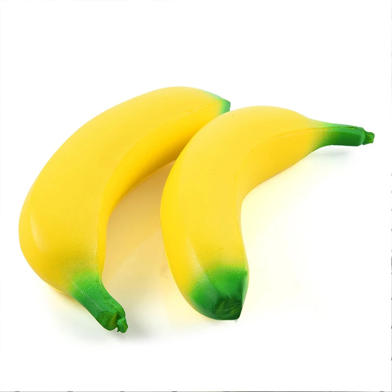 Anti-Stress Squishy Slow Rising Jumbo Squishy Banana Toy Knead Fruit Squeeze Toy Fun Stress Relief Toy Banana Stress Relief Toy