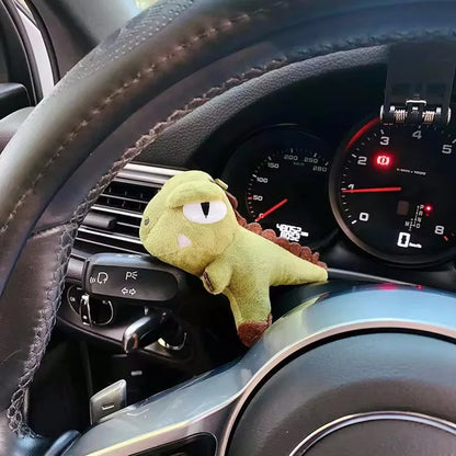 Cute Pig Plush Doll Creative Gift Car Windshield Wiper Decorations Home Decoration Kawaii Accessories Home Desk Ornament